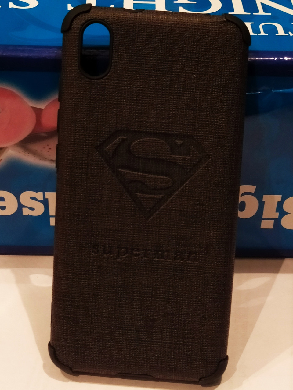 

Чехол накладка Jeans Superman Xiaomi Redmi 7A черный