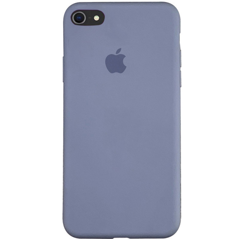 

Чехол Silicone Case Full Protective (AA) для Apple iPhone 7 / 8 / SE (2020) (4.7") Серый / Lavender