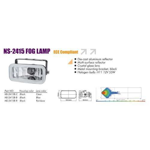 

Фары дополнительные NS-2415 B-C H11/12 В/55W/110*55mm (NS-2415 B-C)