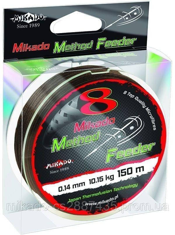 

Плетеный шнур Mikado OCTA METHOD FEEDER BRAID 300м коричневый, Диаметр (мм)/ Разрывная нагрузка(кг) 0,10мм