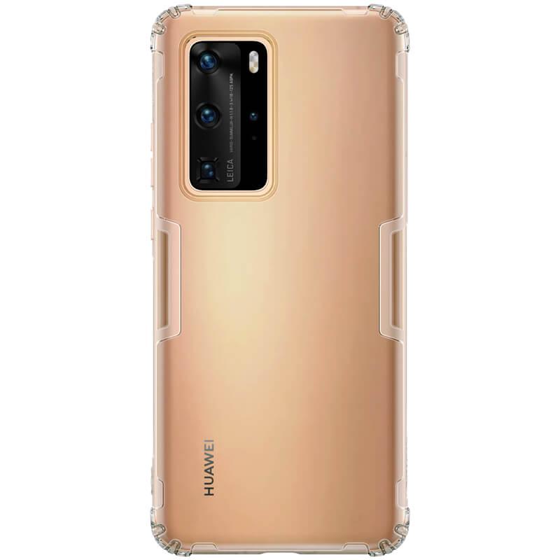 

TPU чехол Nillkin Nature Series для Huawei P40 Pro, Серый (прозрачный)