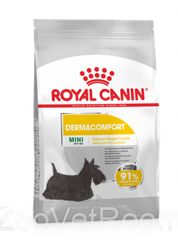 

Корм для собак Роял Канин Royal Canin MINI DERMACOMFORT 1 кг.