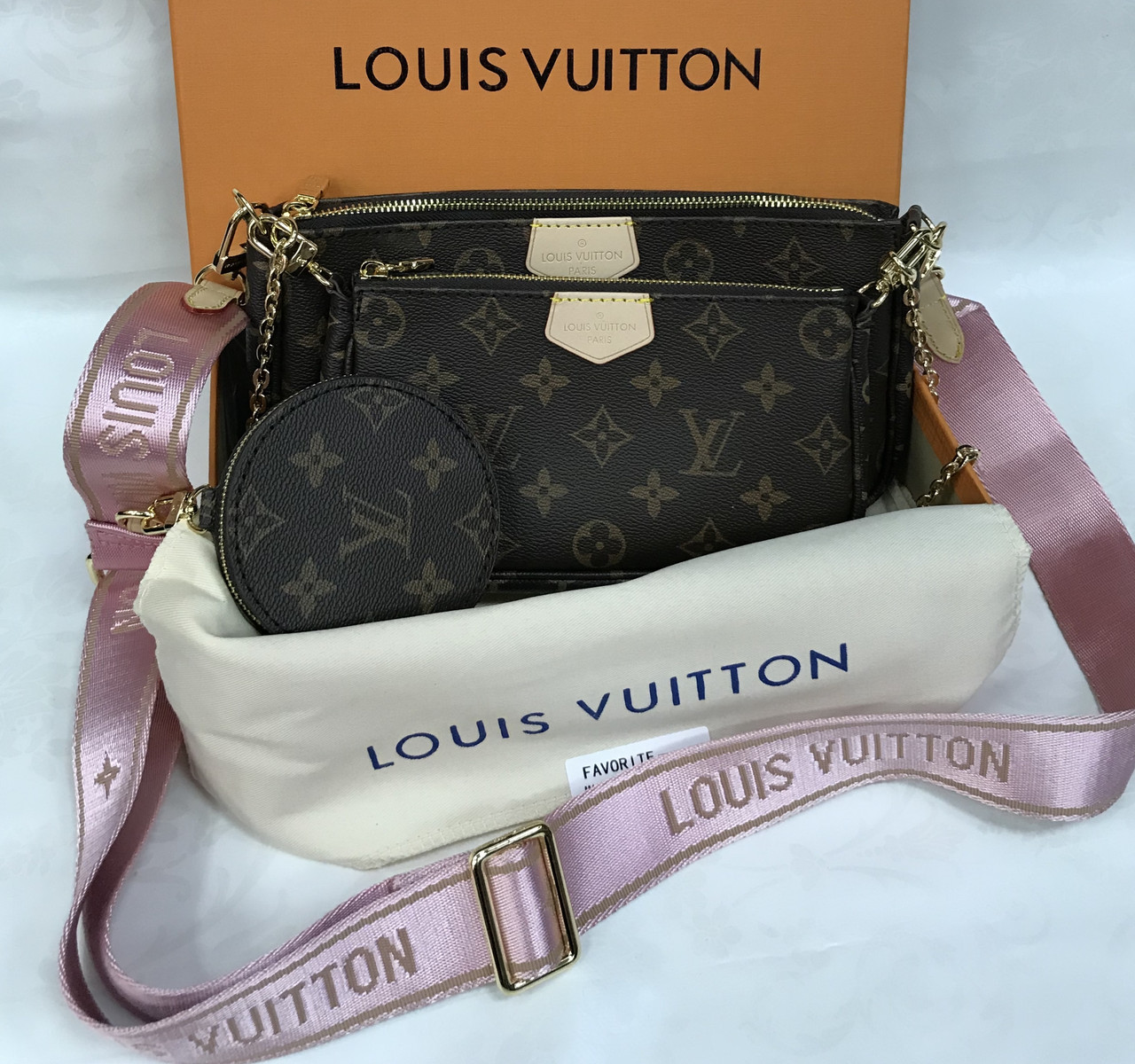 

Сумка женская Loius Vuitton multi pochette(канва)