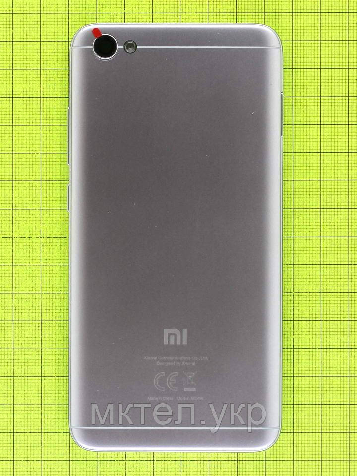 Задняя крышка Xiaomi Redmi Note 5A, серый Оригинал