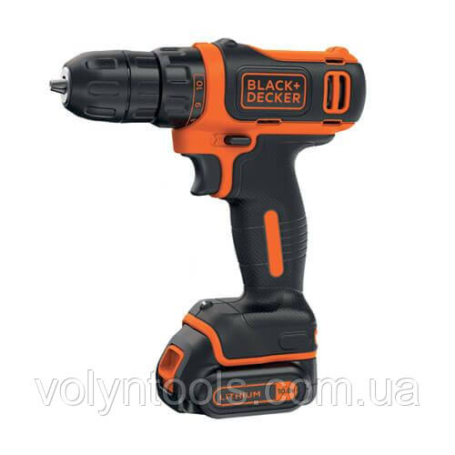 

Дрель-шуруповерт аккумуляторная BLACK+DECKER BDCDD12B