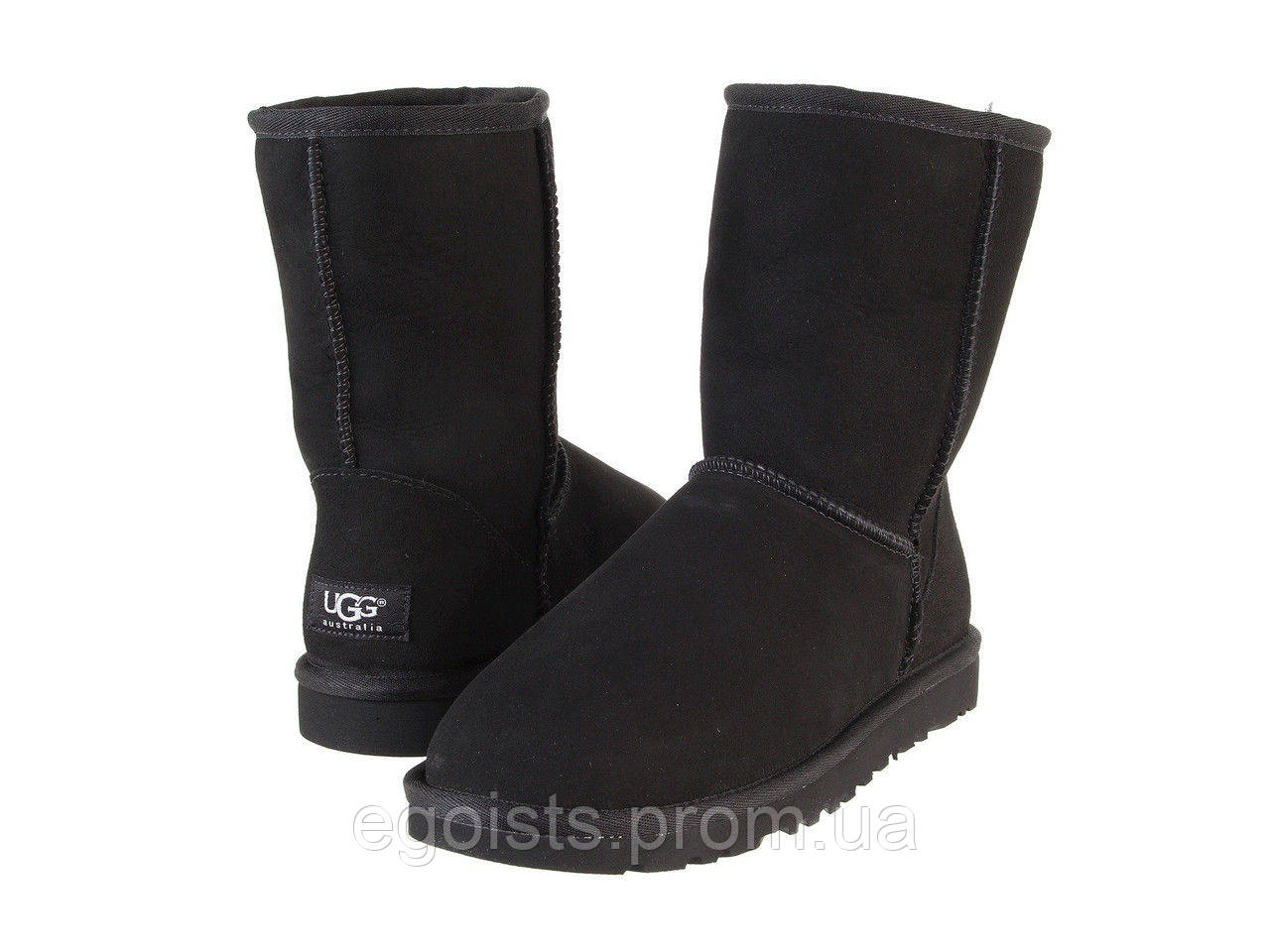 

Подростковые UGG Classic Short Black, угги австралия классические короткие черные замшевые оригинал Овчина, Женский, 37, Зима