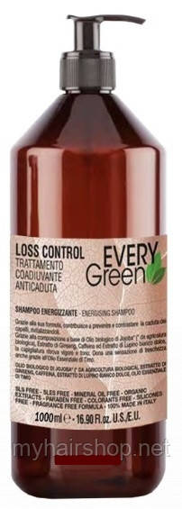 

Шампунь против выпадения волос DIKSON Every Green Loss Control Energizing Shampoo 1000 мл