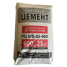 Цемент ПЦ ІІ/Б-Ш 400 Ивано-Франковск 25 кг