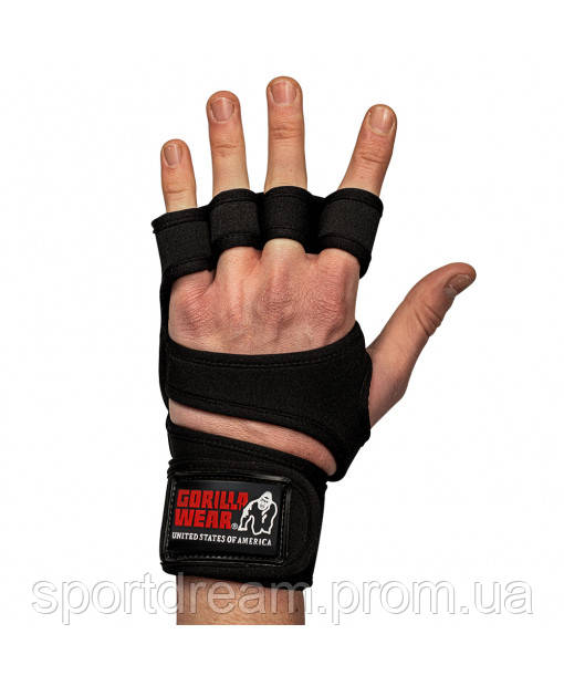 

Перчатки Gorilla Wear Yuma Weight Lifting Workout Gloves M Black (9917490002)