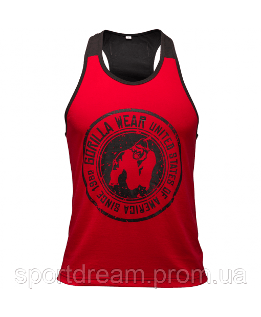 

Майка Gorilla Wear Roswell Tank Top L Red/Black (9011850903)