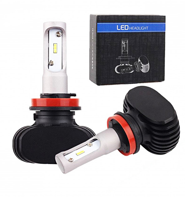 

Светодиодные лампы для автомобиля HEADLIGHT LED S1-H11 с радиатором