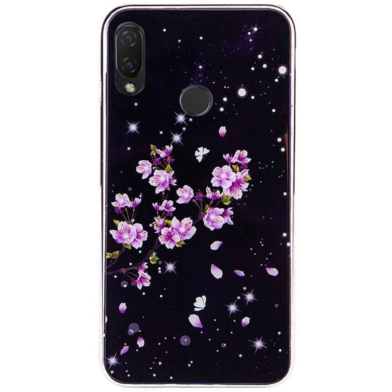 

TPU+Glass чехол Fantasy с глянцевыми торцами для Xiaomi Redmi 7, Цветение