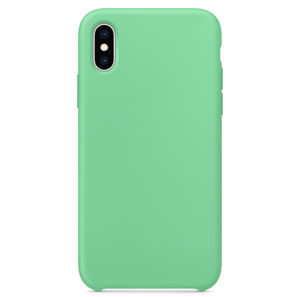 

Чехол силиконовый without Logo (AA) для Apple iPhone XS Max (6.5") Зеленый / Spearmint