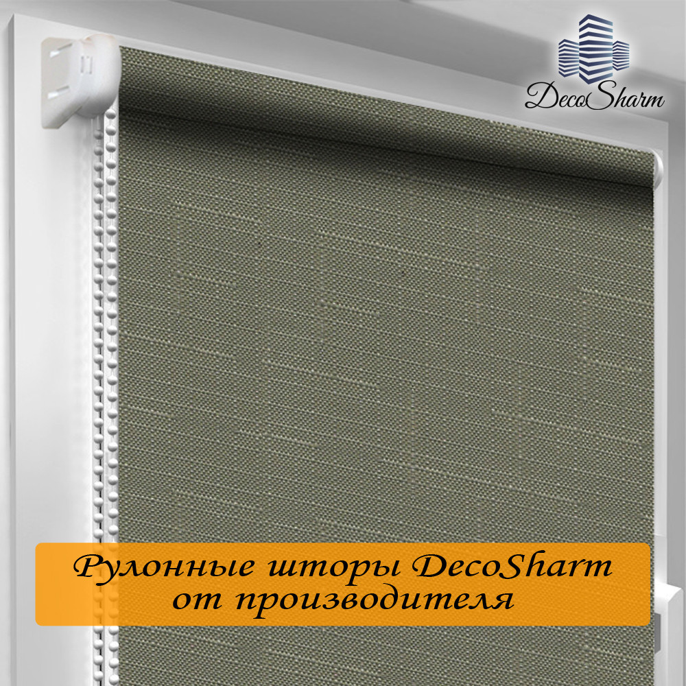 

Рулонная штора "DecoSharm" linen 7437 да, да, 525