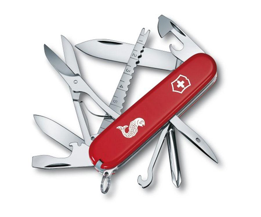 

Мультитул Victorinox Swiss Army Fisherman 1.4733.72 красный