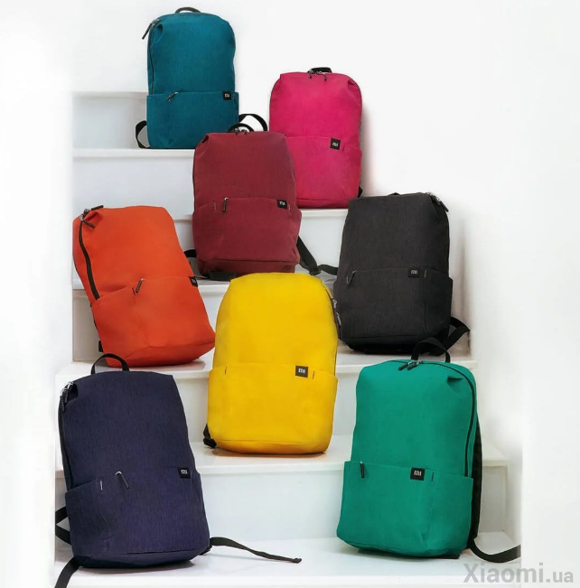 

Рюкзак Xiaomi Mi Colorful Small Backpack Розовый, Разные цвета