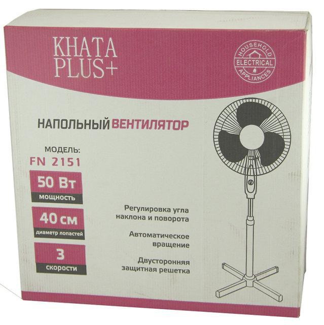 

Напольный вентилятор Khata Plus 50Вт