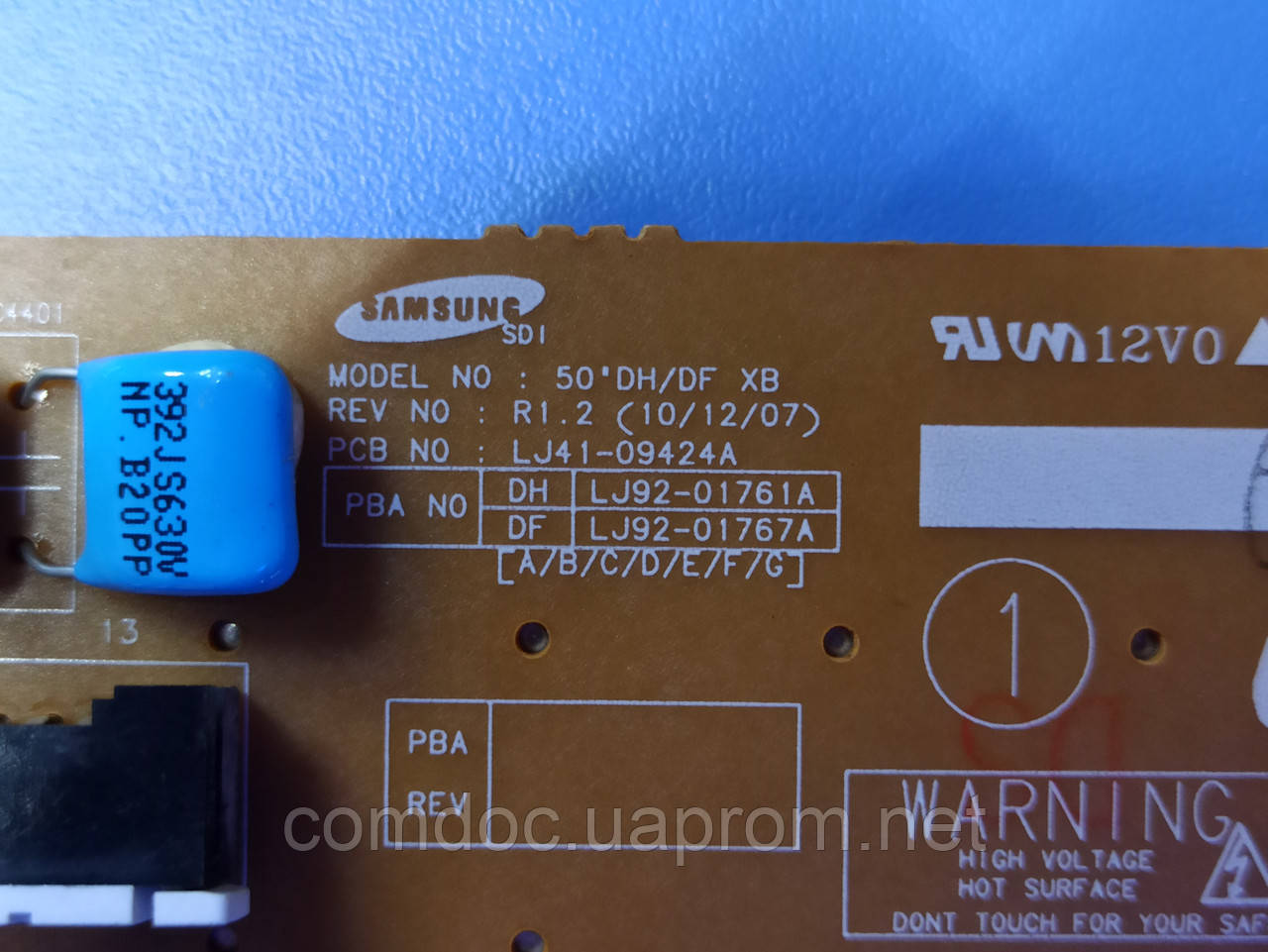 

LJ92-01761A; LJ92-01767A | Плата от телевизора Samsung