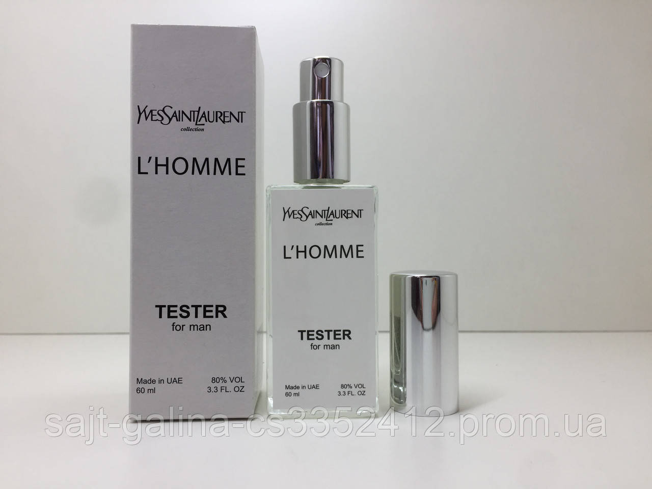 

Тестер мужской Yves Saint Laurent L`Homme (Ив Сен Лоран Эль Хом) 60 мл