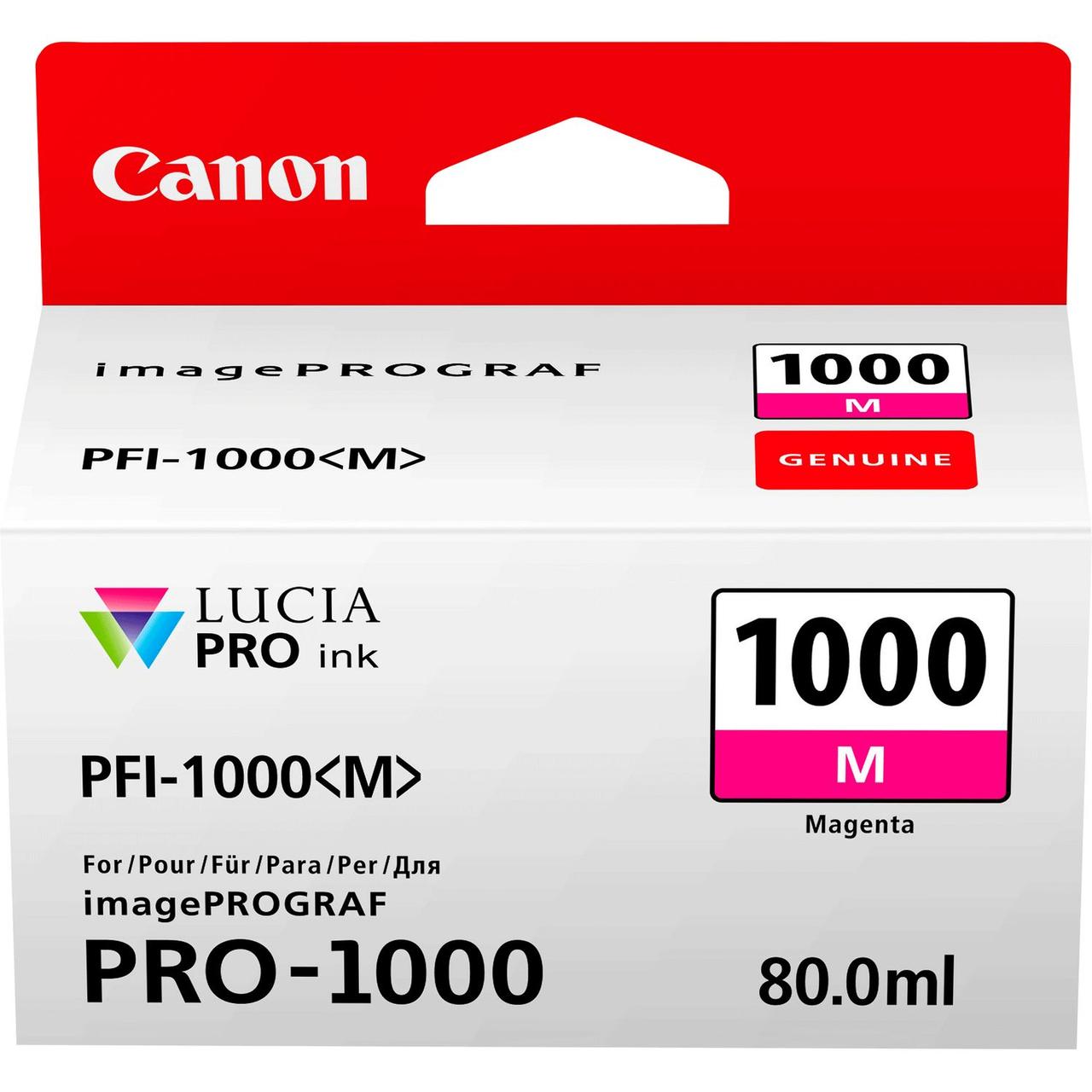 

Картридж Canon PFI-1000 Magenta