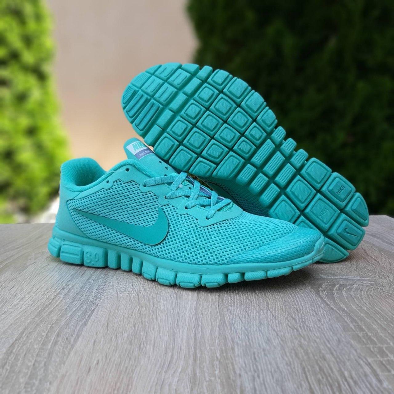 

Кроссовки в стиле Nike Free Run Plus 3 Turquoise мужские 43, Бирюзовый