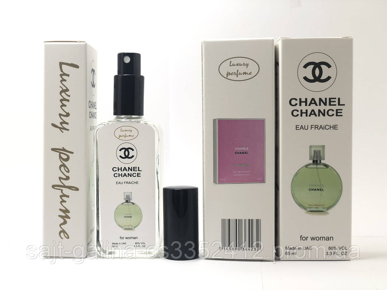 

Женский тестер Luxury Perfume Chanel Chance Eau Fraiche (Шанель Шанс Фреш) 65 мл