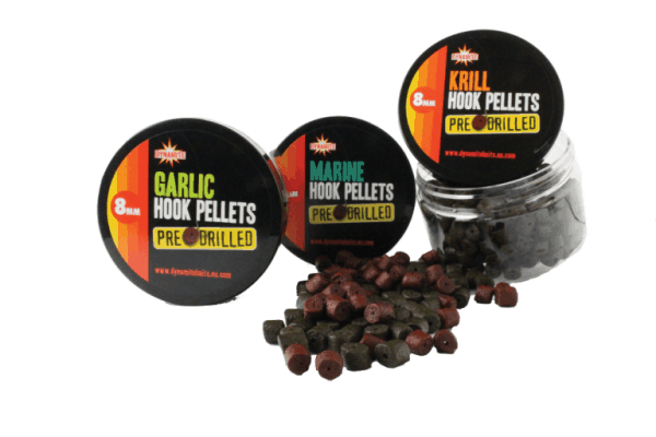 

Просверленный насадочный пеллетс Dynamite Baits Garlic Pre-Drilled Hook Pellets (чеснок) 150г 8мм