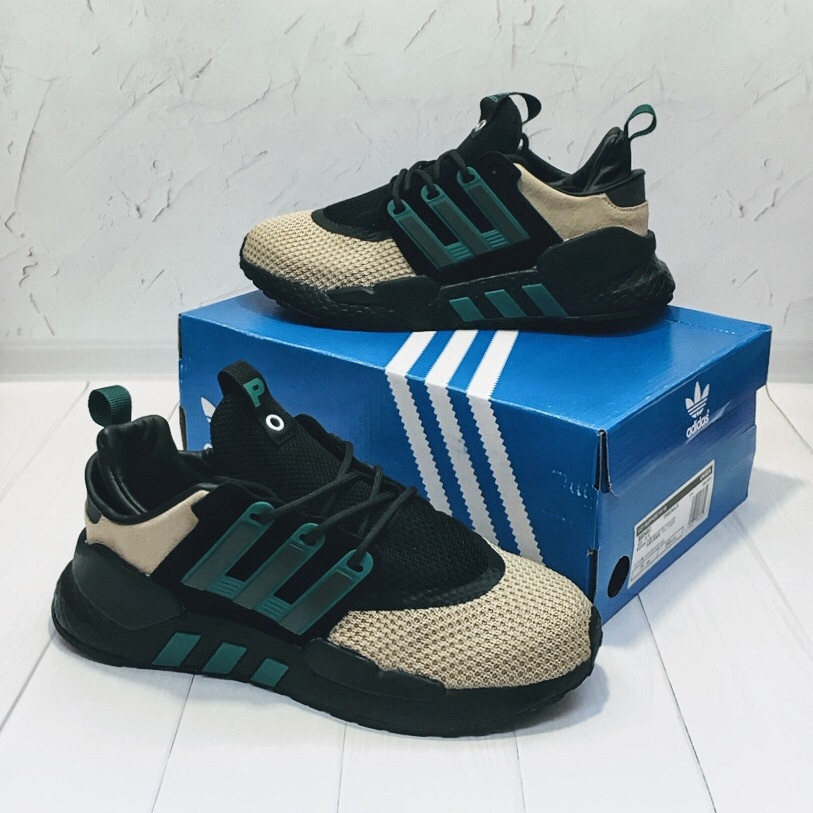 

Кроссовки Adidas EQT 91/18 Packer Black/Green/Beige мужские, текстиль, код ТО-198 45