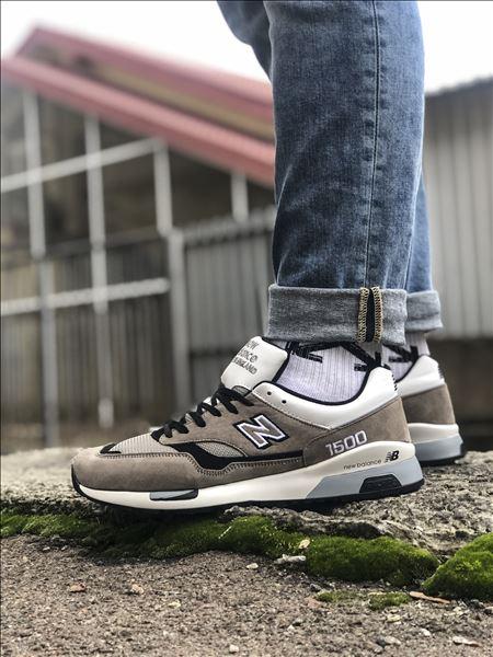 

Кроссовки New Balance 1500 мужские, коричневые, Натуральная замша, рефлектив. Код TD-9000 41