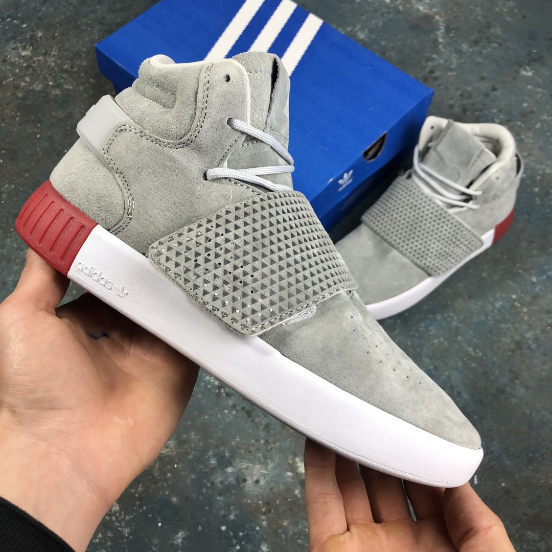 

Кроссовки Adidas Tubular мужские, серые, в стиле Адидас Тубулар, замша, резина, код IN-351 44