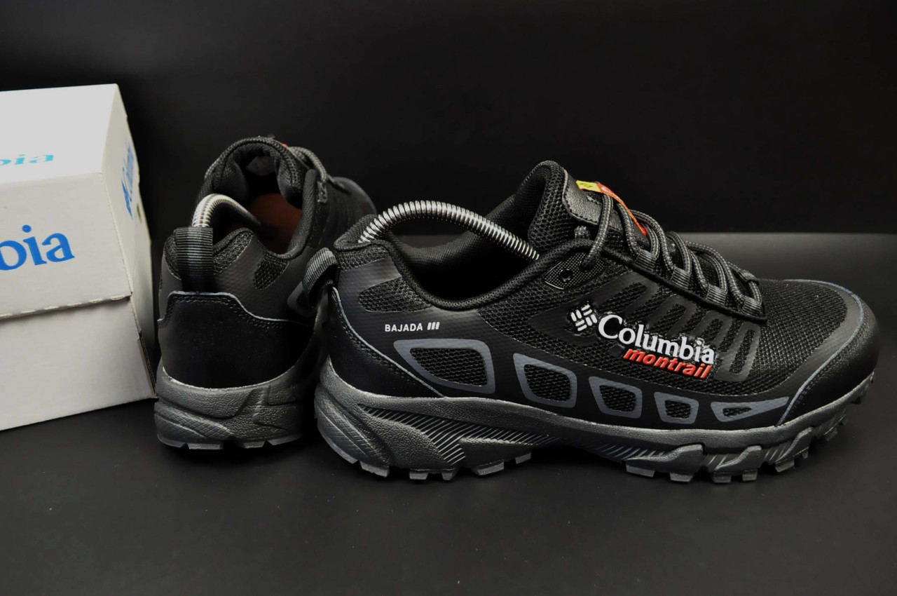 

Кроссовки мужские Columbia Montrail, черные, Коламбия Монтраил. Прошиты. Код KR-20713