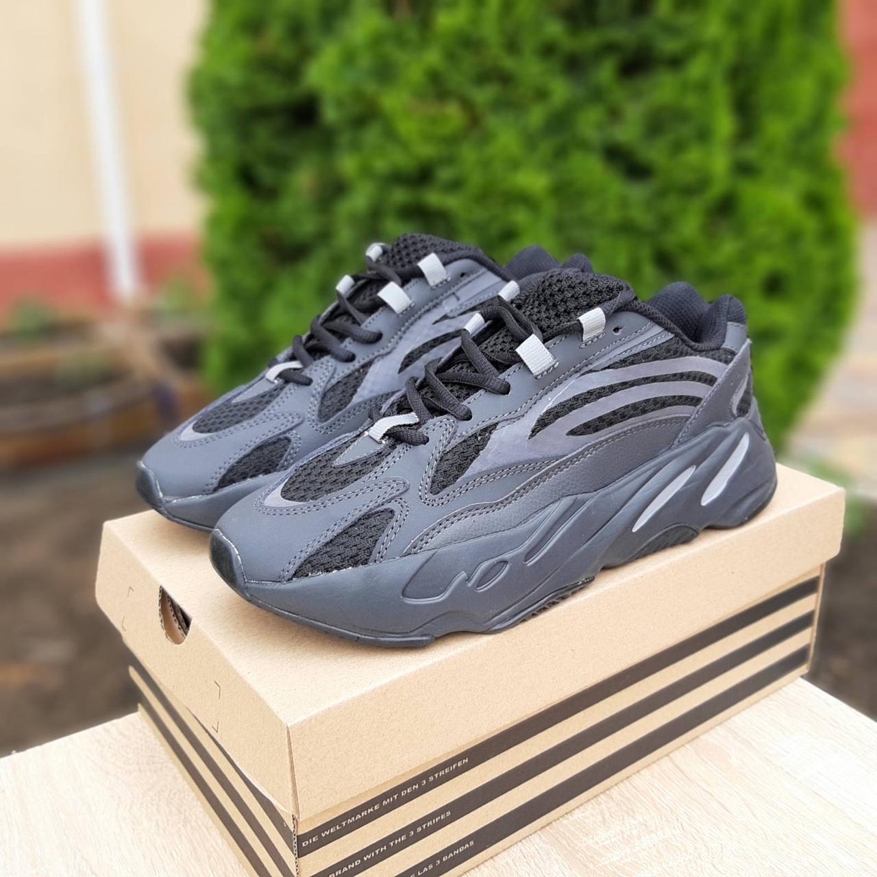 

Кроссовки мужские Adidas Yeezy Boost 700 V2 серые, Адидас, натуральная кожа, сетка, прошиты. Код OD-10170 42