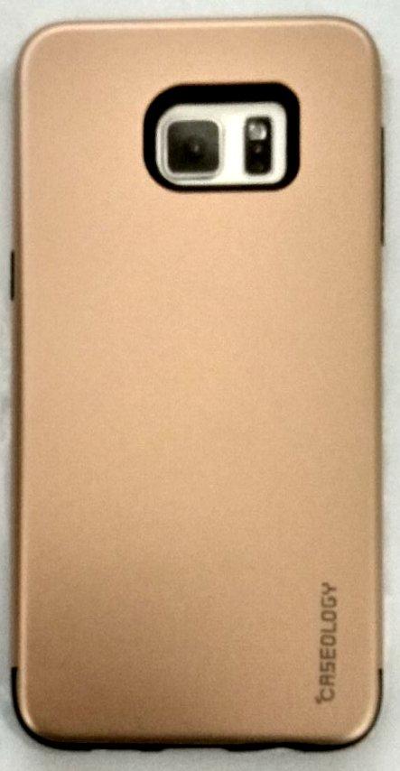 

Накладка протиударна "Case Ology" Samsung G928\S6 Edge+ Gold