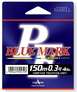 

Шнур Yamatoyo PE BLUE MARK 150 m FLUO YELLOW #1(10lb)4.2Kg