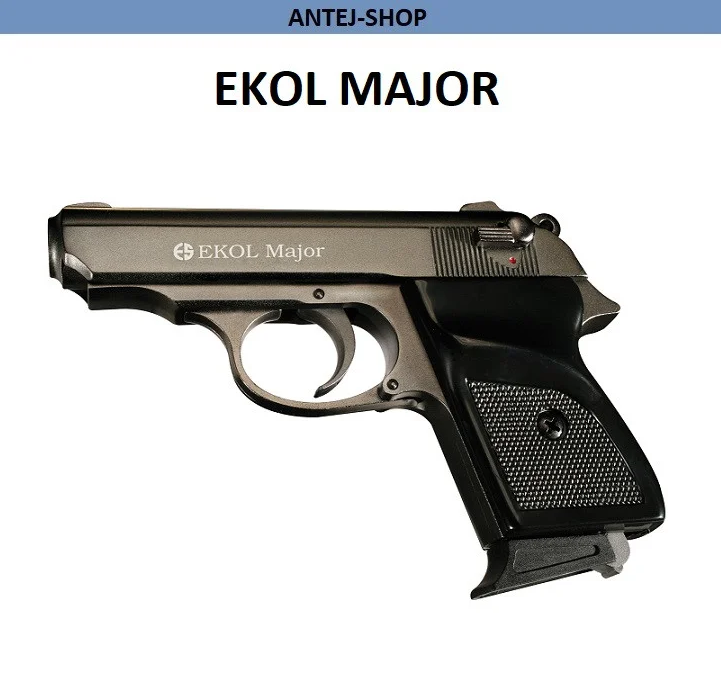 

Стартовый пистолет Ekol Major (серый) Сигнальный пистолет Ekol Major Шумовой пистолет Ekol Major