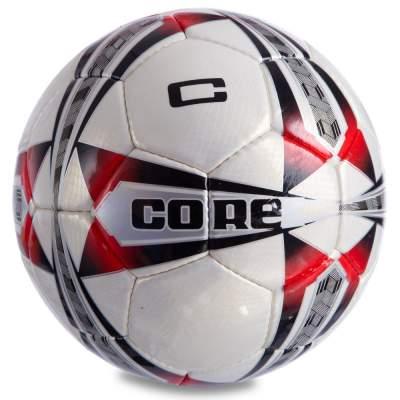 

Мяч футбольный №5 PU ламин. CORE 5 STAR CR-007 (№5, 5 сл., сшит вручную, белый-красный) Код CR-007