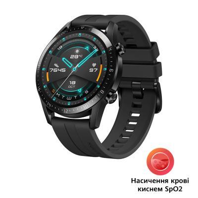 Смарт-часы Huawei Watch GT 2 46mm Sport Black (Latona-B19S) SpO2 (5502