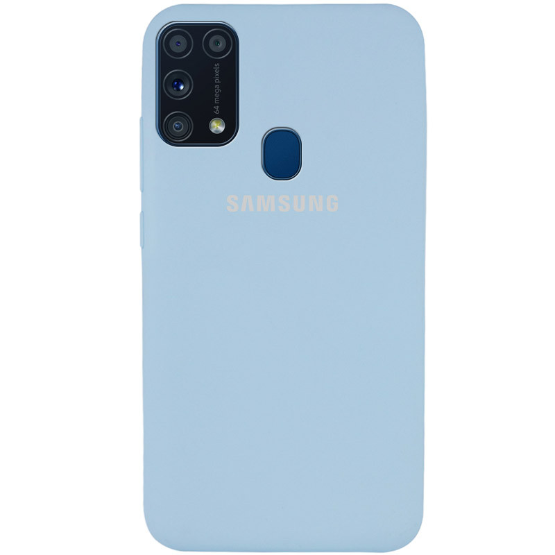 

Чехол Silicone Cover Full Protective (AA) для Samsung Galaxy M31, Голубой / lilac blue