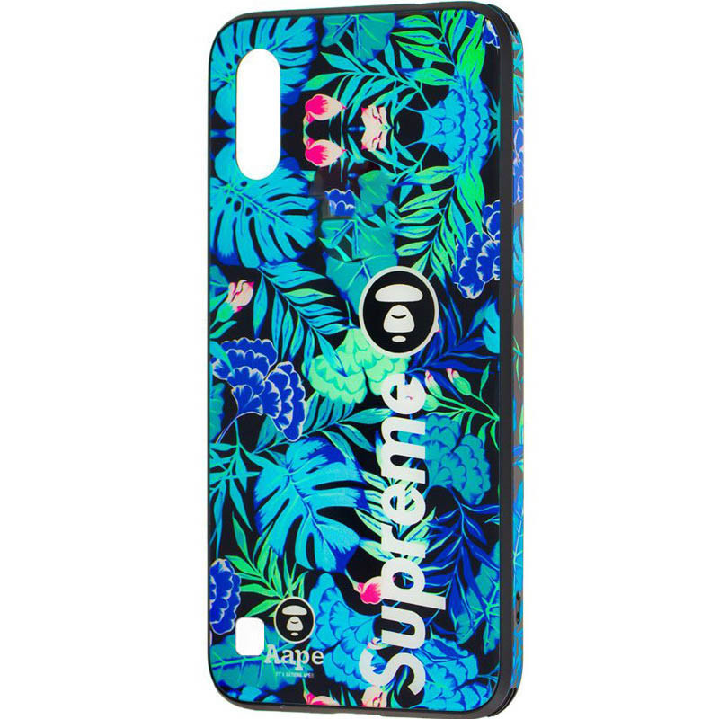 

TPU+Glass чехол Cute Print для Samsung Galaxy A10 (A105F), Supreme color