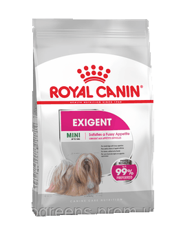 

Сухой корм Royal Canin Mini Exigent 3 кг для собак до 10 кг, привередливых к корму