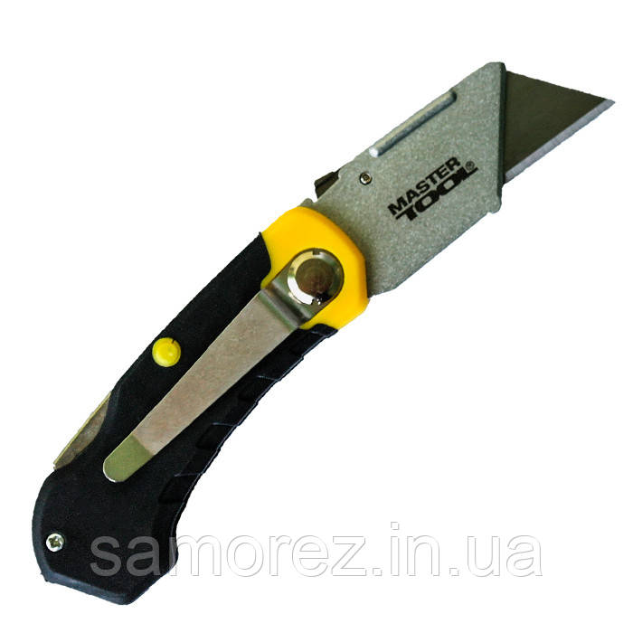 

Нож трапеция складной Mastertool
