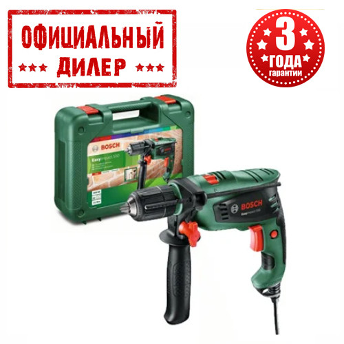 

Дрель ударная BOSCH EasyImpact 550 БЗП