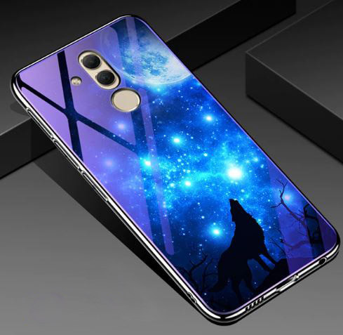 

TPU+Glass чехол Fantasy с глянцевыми торцами для Huawei Mate 20 lite