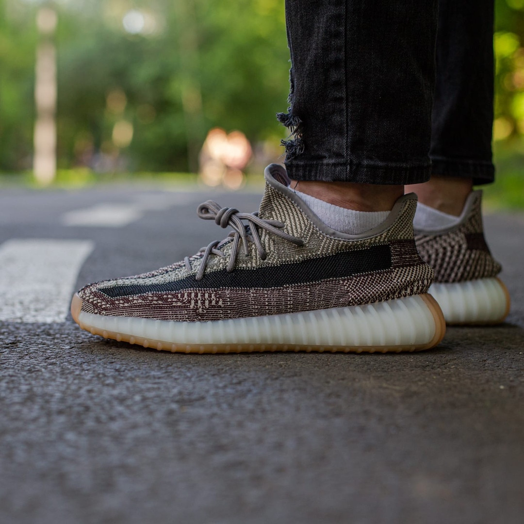 

Кроссовки мужские Adidas Yeezy 350 v2 Zyon, Адидас Изи Буст, код IN-453 45