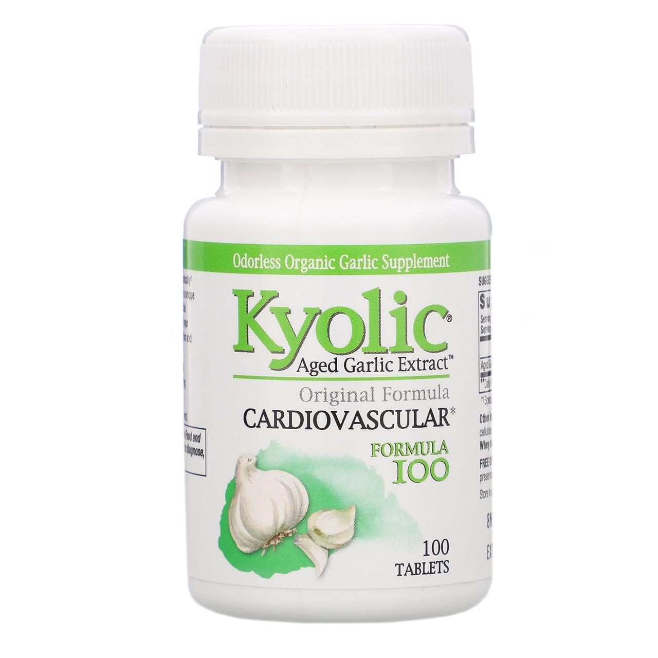 

Kyolic, Aged Garlic Extract, Formula 100, 100 Tablets