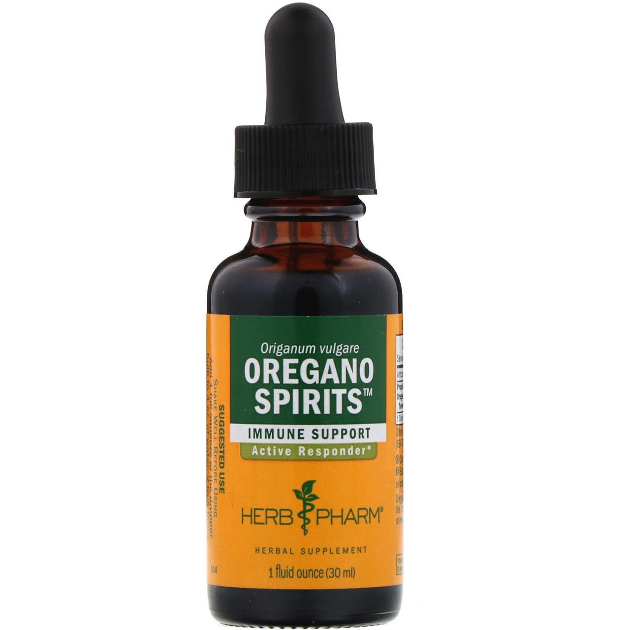 

Herb Pharm, Oregano Spirits, 1 fl oz (30 ml)