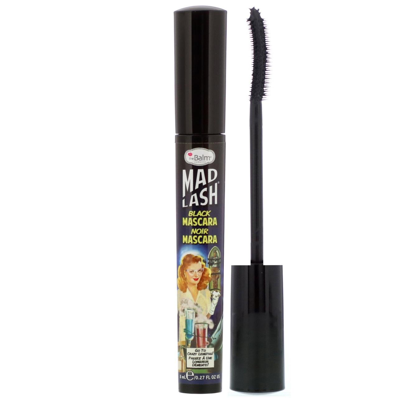 

TheBalm Cosmetics, Mad Lash Mascara, Black, 0.27 fl oz (8 ml)