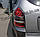 Хром накладки на стопы Hyundai Tucson 2004-2012 (Autoclover/Корея A365), фото 3