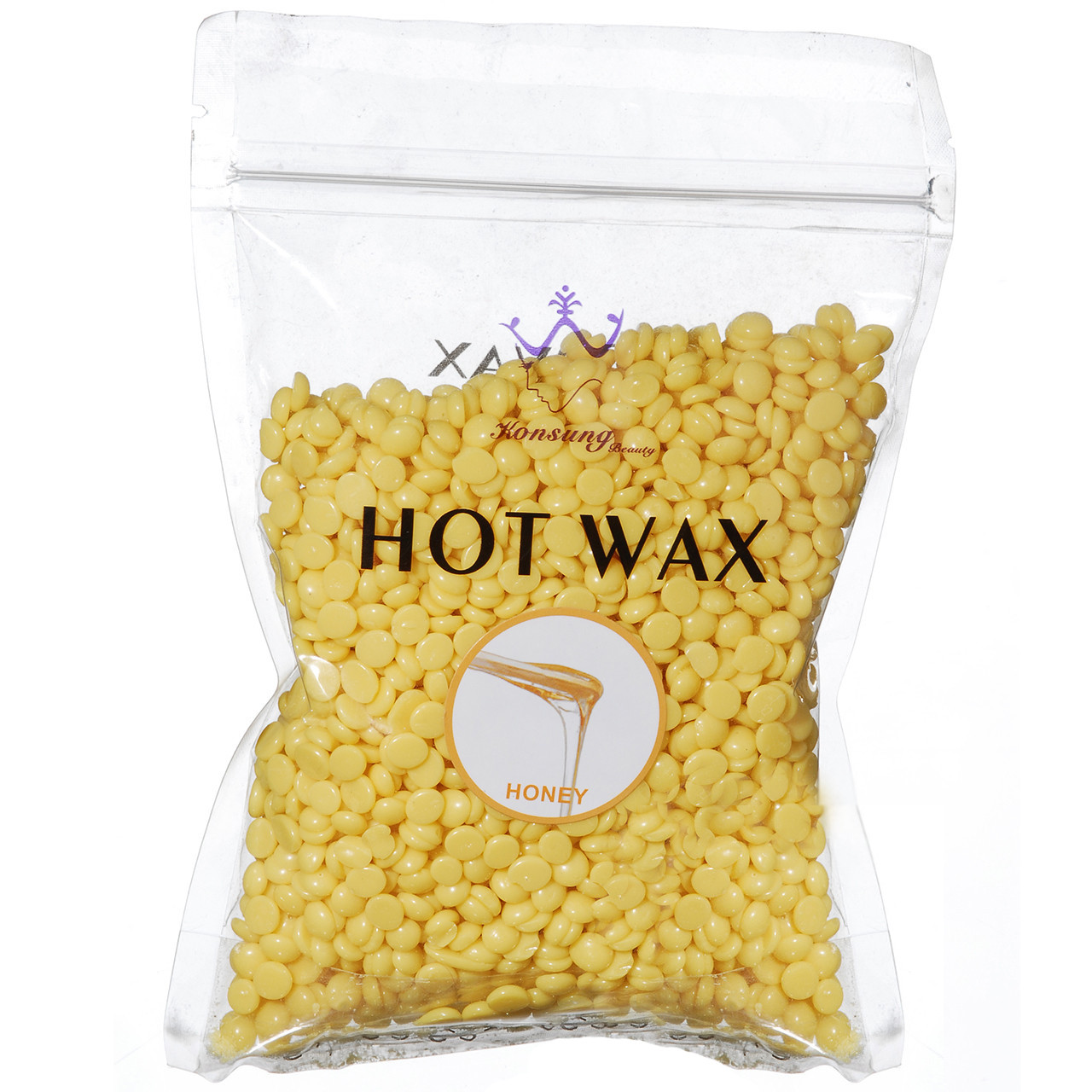 

Горячий воск в гранулах для депиляции Konsung Hot Wax Мёд 500g