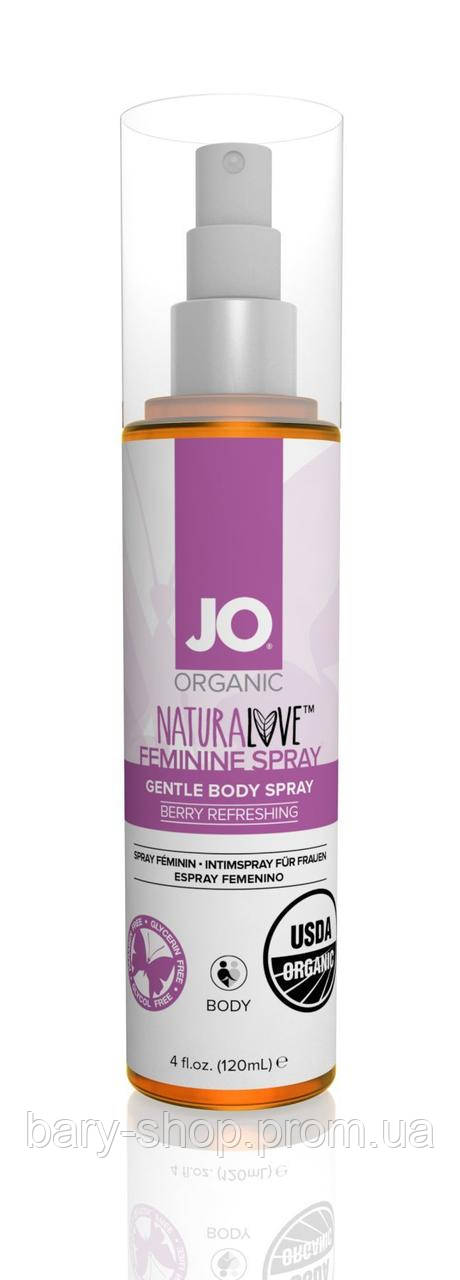 

Спрей для тела и интимных зон System JO Feminine Spray Berry Body (120 мл) с ароматом ягод, USDA